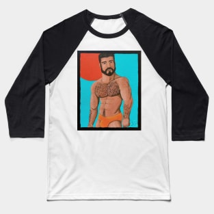 Guys Drawing Arts Baseball T-Shirt